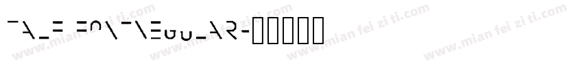 Half fontRegular字体转换